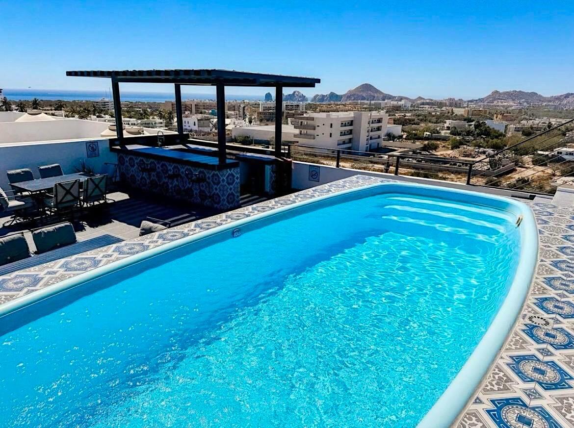 Cabo Luxury Sjd D/Town:General Located just 100 meters from the Historic District of San José del Cabo, this residence offers an exceptional combination of prime location, spacious layout, and convenience. Surrounded by some of the city's best restaurants, shopping plazas, nightlife, gyms, and premium services including Agricole Market, Chapa Veterinary Clinic, hospitals, and everyday essentials -- all within walking distance.The property features a classic contemporary design with fine marble finishes in the flooring and kitchen, along with generous living spaces and an open, comfortable layout filled with natural light throughout.The development includes attractive amenities such as a swimming pool and shared gym, ideal for both full-time living and rental investment. A standout feature is the two assigned parking spaces, highly valuable in the San José del Cabo downtown area. The location also provides easy access to Los Cabos International Airport (SJD), the Tourist Corridor, and Cabo del Este.An excellent opportunity for a primary residence, vacation home, or high-demand rental investment in one of the most walkable areas of San José del Cabo.Ubicado a solo 100 metros del Centro Histórico de San José del Cabo, este departamento ofrece una combinación ideal de ubicación, amplitud y funcionalidad. Rodeado de los mejores restaurantes de la zona, plazas comerciales, vida nocturna, gimnasios, supermercados reconocidos como Agricole, veterinaria Chapa, hospitales y servicios esenciales, todo a corta distancia caminando.La propiedad destaca por su diseño clásico contemporáneo con acabados en mármol en pisos y cocina, además de espacios amplios y bien distribuidos que brindan comodidad y excelente iluminación natural en todas las áreas.El desarrollo ofrece amenidades como alberca y gimnasio en área común, ideales tanto para uso personal como para inversión.Adicionalmente, cuenta con dos cajones de estacionamiento, una característica altamente valorada en esta zona del Centro de San José del Cabo. Su ubicación estratégica permite acceso rápido al Aeropuerto Internacional de Los Cabos (SJD) y conexión directa hacia el corredor turístico y Cabo del Este.Una excelente oportunidad para vivir cerca de todo o como propiedad con alto potencial de renta. for sale