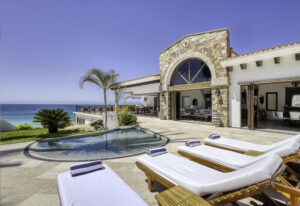 Cabo Luxury Section 4- Las Canadas Discover refined indoor-outdoor living at Cañada 9, set within Querencia, San Jose del Cabo's premier private golf community. Soaring beamed ceilings, walls of pocket glass, and luminous marble floors define an open great room that flows effortlessly to the terrace, infinity-edge pool, and stone-clad water feature -- all framed by panoramic Sea of Cortez and mountain – 3 Demasias de la Laguna, San Jose del Cabo, BS