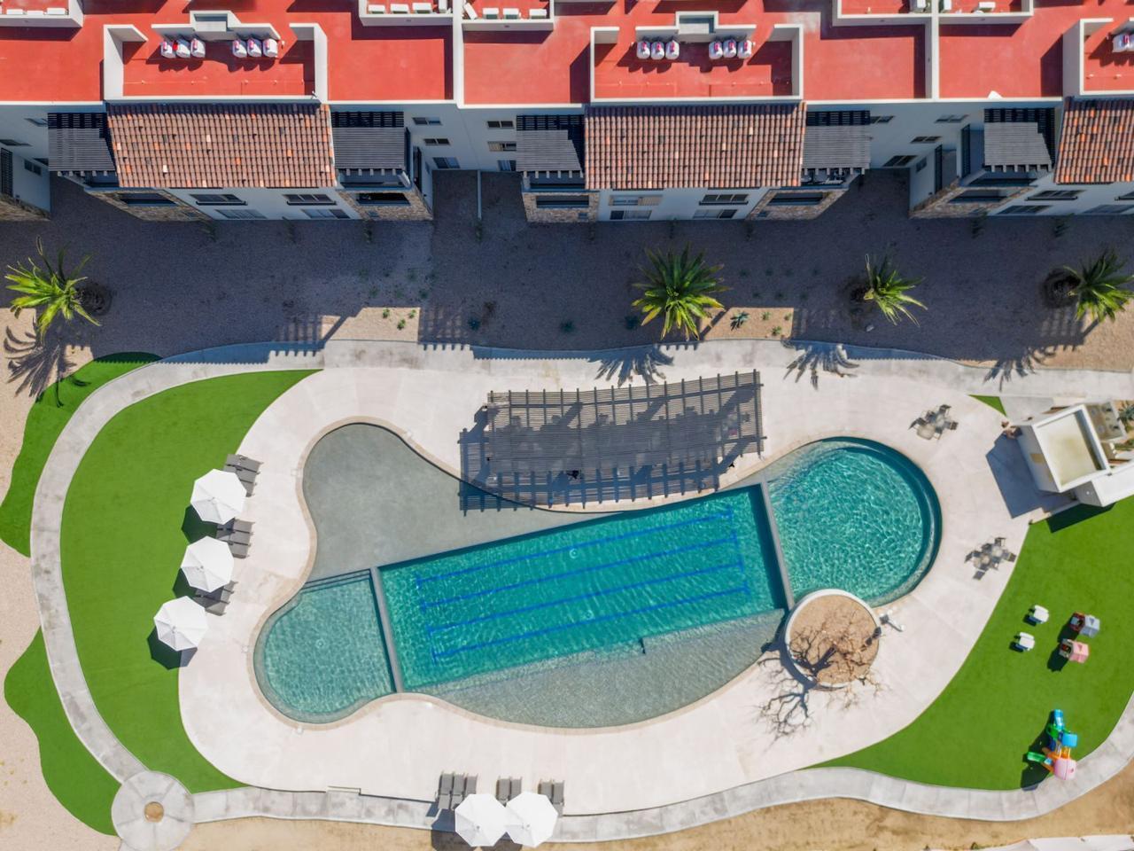 Cabo Luxury Alba Residences Discover the epitome of affordable luxury living at the newly launched Alba Residences. Strategically located just steps from the main highway, this property offers unparalleled accessibility and convenience. In addition to residential units, Alba features commercial spaces on the first two floors, enhancing the overall living experience for residents. We are pleased to announce that the final units are still available at pre-sale pricing. For further information, please do not hesitate to contact me. Finishings extra.PRICE IS BASED. Descubra el epítome de la vida de lujo asequible en las recién inauguradas Alba Residences. Estrategicamente ubicadas a solo unos pasos de la carretera principal, esta propiedad ofrece una accesibilidad y conveniencia inigualables. Además de las unidades residenciales, Alba cuenta con espacios comerciales en los primeros dos pisos, mejorando la experiencia de vida en general para los residentes. Nos complace anunciar que las últimas unidades aún están disponibles a precios de pre-venta. Para más información, no dude en ponerse en contacto conmigo. Acabados extra for sale