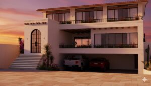 Cabo Luxury The Canyon Entre Piedras Welcome to The Canyon, San José del Cabo's only fully accessible master-planned community. This enclave of 39 Artigas-designed 4-bedroom homes offers three layout options, central air, four full baths, two-car carport, rooftop terrace with ocean – Av. Corsarios, San Jose Corridor, BS