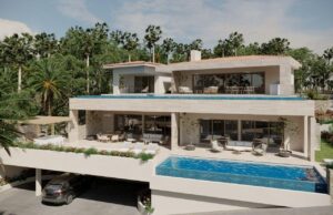 Cabo Luxury Coronado PLEASE WATCH THE VIDEO FIRST!Possibly the best location in Quivira at the end of the Cul De Sac looking directly at the pacific and the Quivira Golf Course. Amazing positioning zero blockage of – Brand New CUSTOM HOME, San Jose Corridor, BS