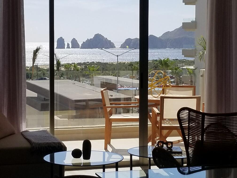 Cabo Luxury Marina Sol Welcome to the best location Cabo has to offer. Marina Sol condos, an Iconic condominium resort in the heart of Cabo San Lucas. One block to the world famous Medano beach, One block to the exquisite Puerto Paraiso Mall. Surrounded by restaurants, shopping and entertainment. Marina Sol offers one of the largest heated pools in Cabo, immaculate landscaping with mature palms and real grass lawns. All guests' services are on site, The Tres Amigas restaurant and bar, offering room service, Serranos cocktail lounge, convenience market, spa with full services and laundry. This large 2 bd, 2 bath condo is located in the much sought after A building which offers underground private parking, concierge services and elevators. A312 offers underground private parking, concierge services and elevator access. Enjoy incredible sunsets over the Pacific Ocean while watching the town come alive with City lights that glow for miles under the Cabo Stars. Currently a vacation rental, this condo will be delivered turn-key and ready for business. for sale