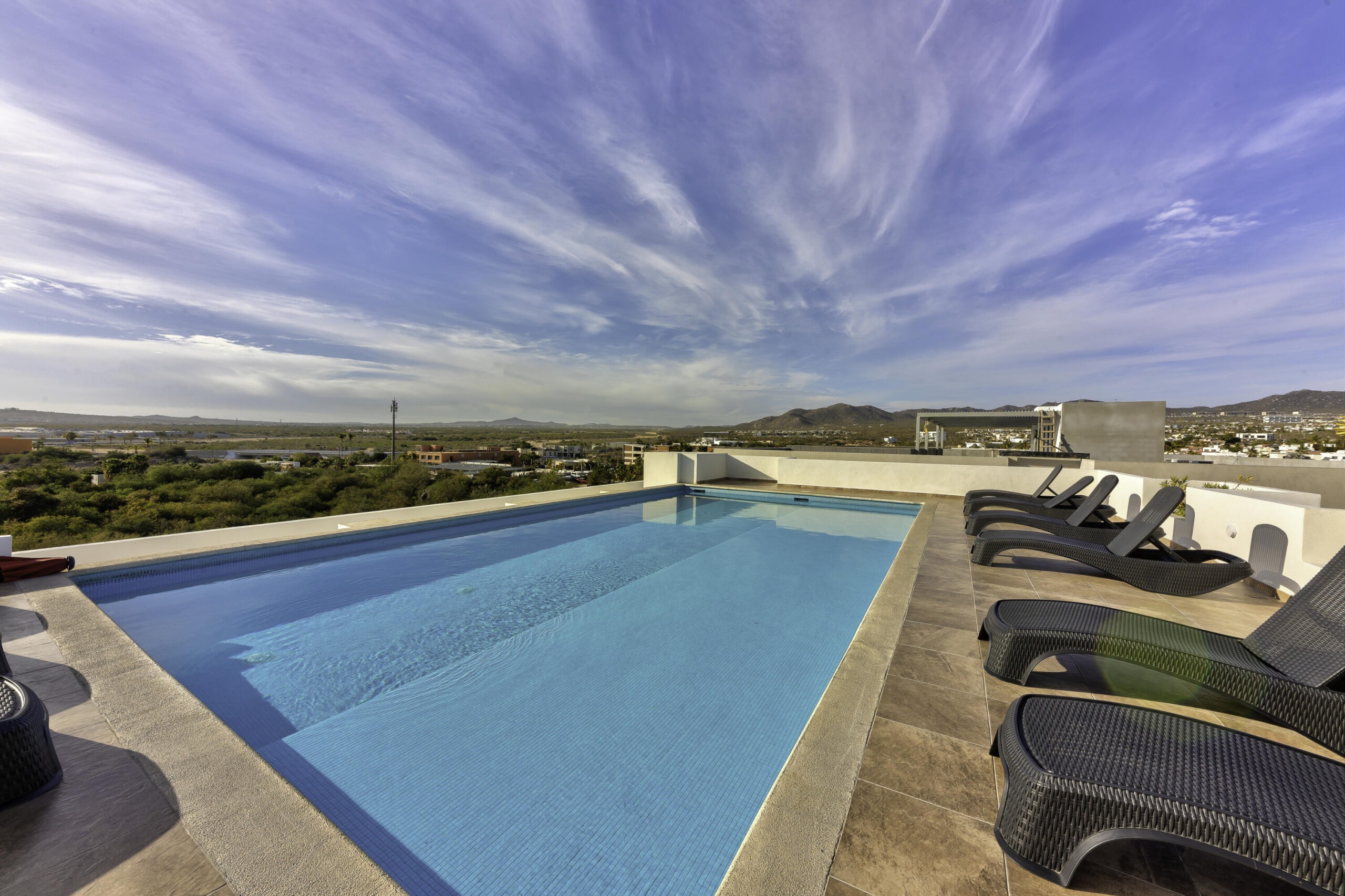 Cabo Luxury Cabo Cortez Welcome to Cabo Cortez, an intimate collection of just 16 boutique residences offering the ultimate in modern luxury beside the San José del Cabo Marina. Designed with elegance and sophistication, these residences place you steps from the yachts, fine dining, and vibrant energy of the marina's heart. Residents enjoy curated amenities including a resort-style pool, firepits, zen garden, wine lounge with private lockers, gym, and underground enclosed parking with individual storage units. Each home is delivered with SMEG kitchen appliances, refined finishes, a Big Green Egg BBQ, and its own private jacuzzi. From your terrace, take in tranquil for sale