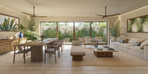 Cabo Luxury The Canyon Entre Piedras Welcome to The Canyon, San José del Cabo's only fully accessible master-planned community. This enclave of 39 Artigas-designed 4-bedroom homes offers three layout options, central air, four full baths, two-car carport, rooftop terrace with ocean – Casa 3 Lomas Del Tule, San Jose Corridor, BS