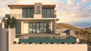 Cabo Luxury El Tule-Inland:General Pre-construction residence in Rancho Los Tules, Los Cabos. Features 4 bedrooms, each with a full bathroom and walk-in closet, offering privacy and comfort. Enjoy ocean – Casa El Tule, San Jose Corridor, San Jose Corridor, BS