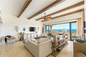 Cabo Luxury Vista Vela Sunset Penthouse fully furnished and turnkey, located in VistaVela Sunset. This PH features spacious interiors, an open-concept living and dining area, and a fully equipped kitchen with appliances included. The unit comes completely furnished, ready to move in or start generating rental income immediately.The highlight of the property is its oversized private rooftop terrace, offering ample space to design and create any concept you envision -- from a lounge area, outdoor kitchen, jacuzzi, or entertainment space. Ideal for those looking to customize their outdoor living experience and maximize the Cabo lifestyle.Amenities:6 swimming poolsFully equipped fitness centerClubhousePadel and pickleball courtsLandscaped gardens and green areasPutting green24/7 gated security – Del Sol, El Encanto de La Laguna, San Jose del Cabo, San Jose del Cabo, BS