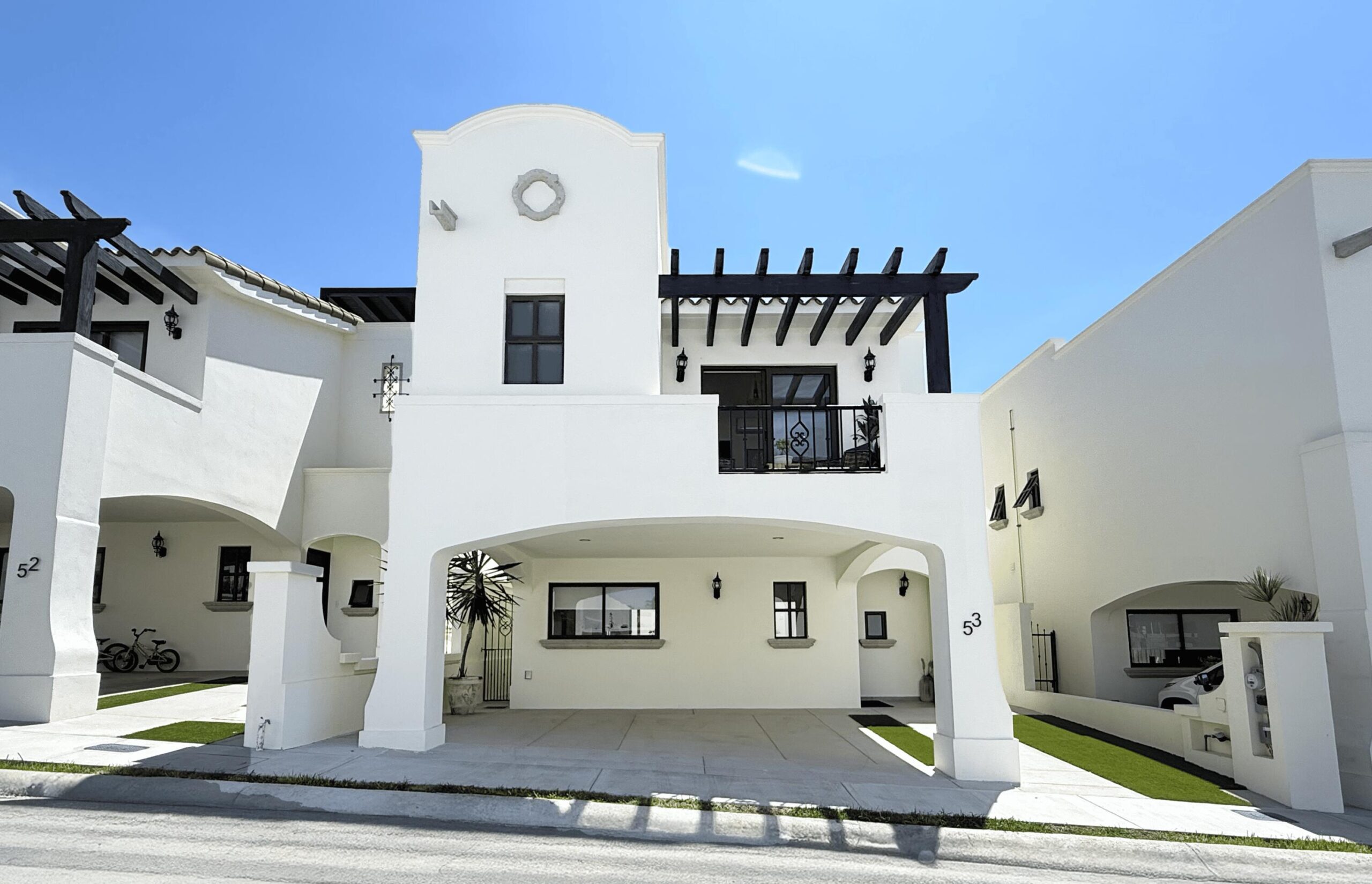Cabo Luxury Palma Real Palma Real is a quiet, peaceful, and private community, where you'll be able to find spacious and beautiful houses with 4 bedrooms, 4.5 bathrooms, master bedroom with walk in closet, studio, laundry room, pantry, maids quarter with full bathroom, kitchen with granite counter top, closets, 10,000 L. water tank, and wide patio. Pool and common area, ideal to spend time with friends and family.PRICE INCLUDES GRASS AND MINI SPLITS. POOL CAN BE ADDED AS AN UPGRADE (ADDITIONAL COST)Pictures of our Model Home, this unit is Pre-Construction with delivery 4-6 months. for sale