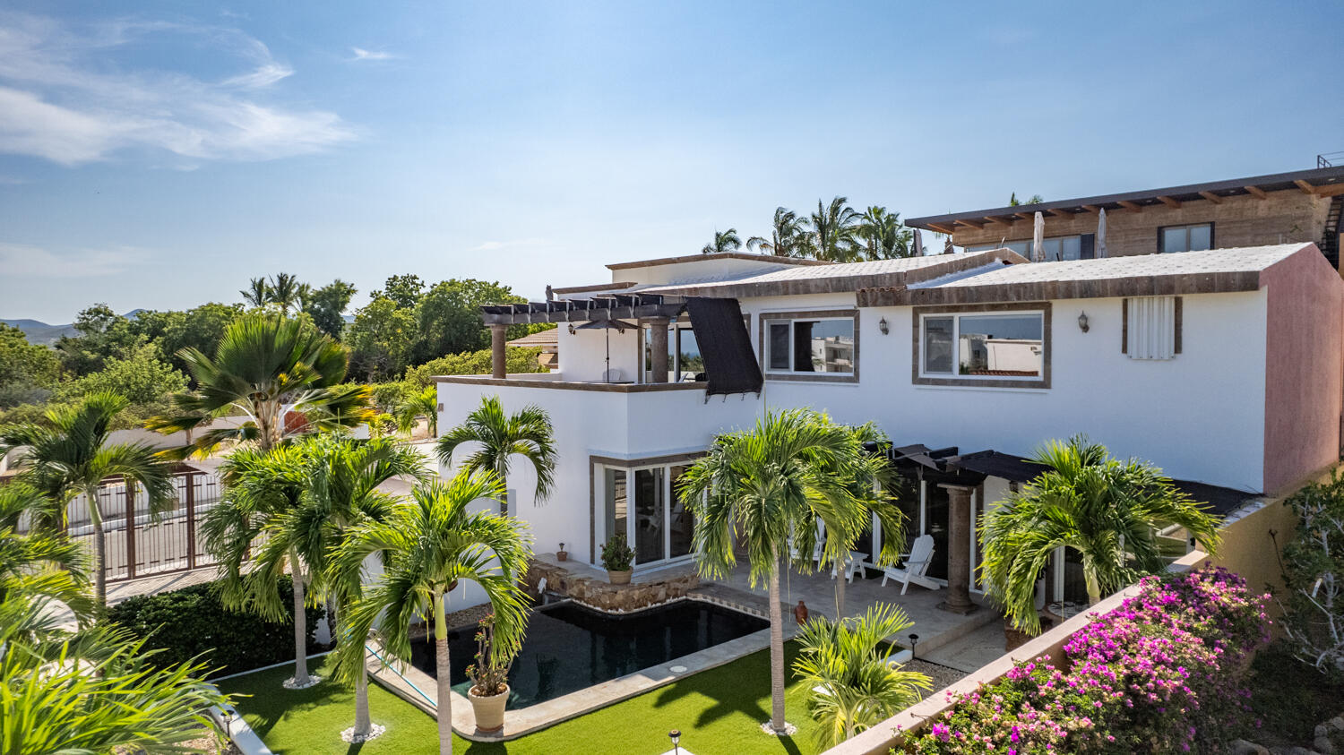 Cabo Luxury Csl C/Club Golf This Village offers that little bit of something special for everyone, or a whole lot of special.our spectacular development as the best location is a new state-of-the-art club house including Pool and so much more.Simply put... impecable standards with an unparalleled lifestyle.This villa offers comfort and elegance, featuring luxurious finishes, a fully equipped kitchen with granite countertops, spacious living spaces, and beautiful bathrooms with walk-in closets, terraces, and much more. This villa offers privacy and tranquility.Make sure to pack your sunglasses and sun screen as the Country Club Cabo San Lucas will deliver when it comes to the weather. This for sale