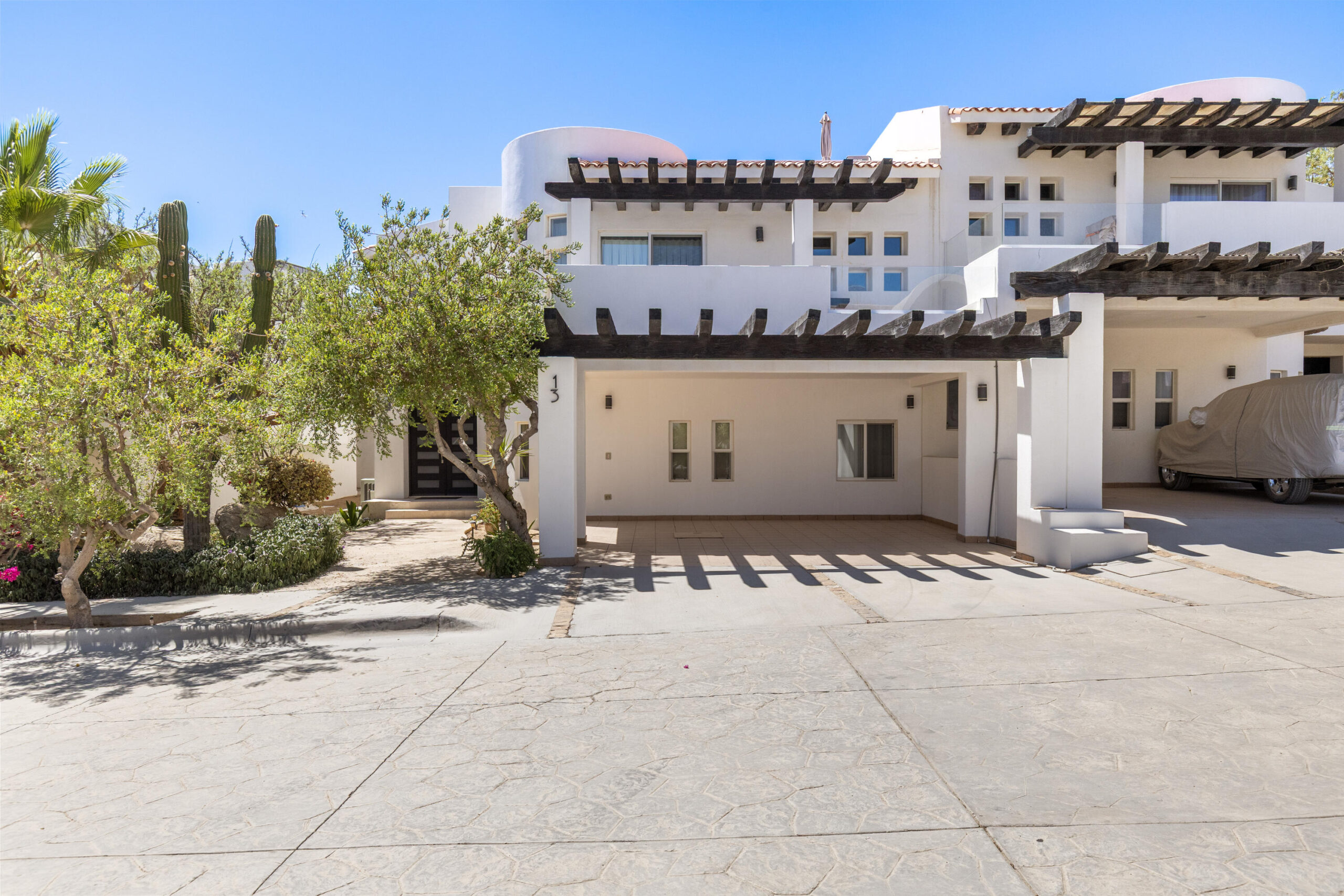 Cabo Luxury Palma Real Palma Real is a quiet, peaceful, and private community, where you'll be able to find spacious and beautiful houses with 4 bedrooms, 4.5 bathrooms, master bedroom with walk in closet, studio, laundry room, pantry, maids quarter with full bathroom, kitchen with granite counter top, closets, 10,000 L. water tank, and wide patio. Pool and common area, ideal to spend time with friends and family.PRICE INCLUDES GRASS AND MINI SPLITS. POOL CAN BE ADDED AS AN UPGRADE (ADDITIONAL COST)Pictures of our Model Home, this unit is Pre-Construction with delivery 4-6 months. for sale