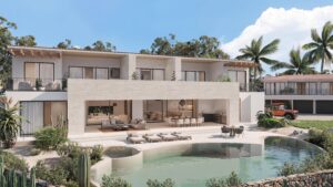 Cabo Luxury Coronado PLEASE WATCH THE VIDEO FIRST!Possibly the best location in Quivira at the end of the Cul De Sac looking directly at the pacific and the Quivira Golf Course. Amazing positioning zero blockage of – NEW CUSTOM HOME, San Jose Corridor, BS