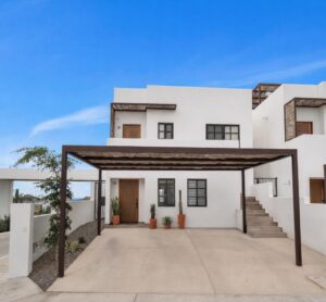 Cabo Luxury Palma Blanca Palma Blanca is a unique condominium development located in the heart of Cabo San Lucas, next to Pedregal de Cabo San Lucas. Couple of minutes walk downtown, this development is set apart from others in the area because it offers luxurious accommodations at an affordable price. Low density with 15 units. 2 of them being 3 BR | 3 BA, laundry room. Including an elevator, common pool and deck. Additionally, Palma Blanca is situated in a prime location that provides residents with stunning – Rivieri, Cabo Corridor, BS