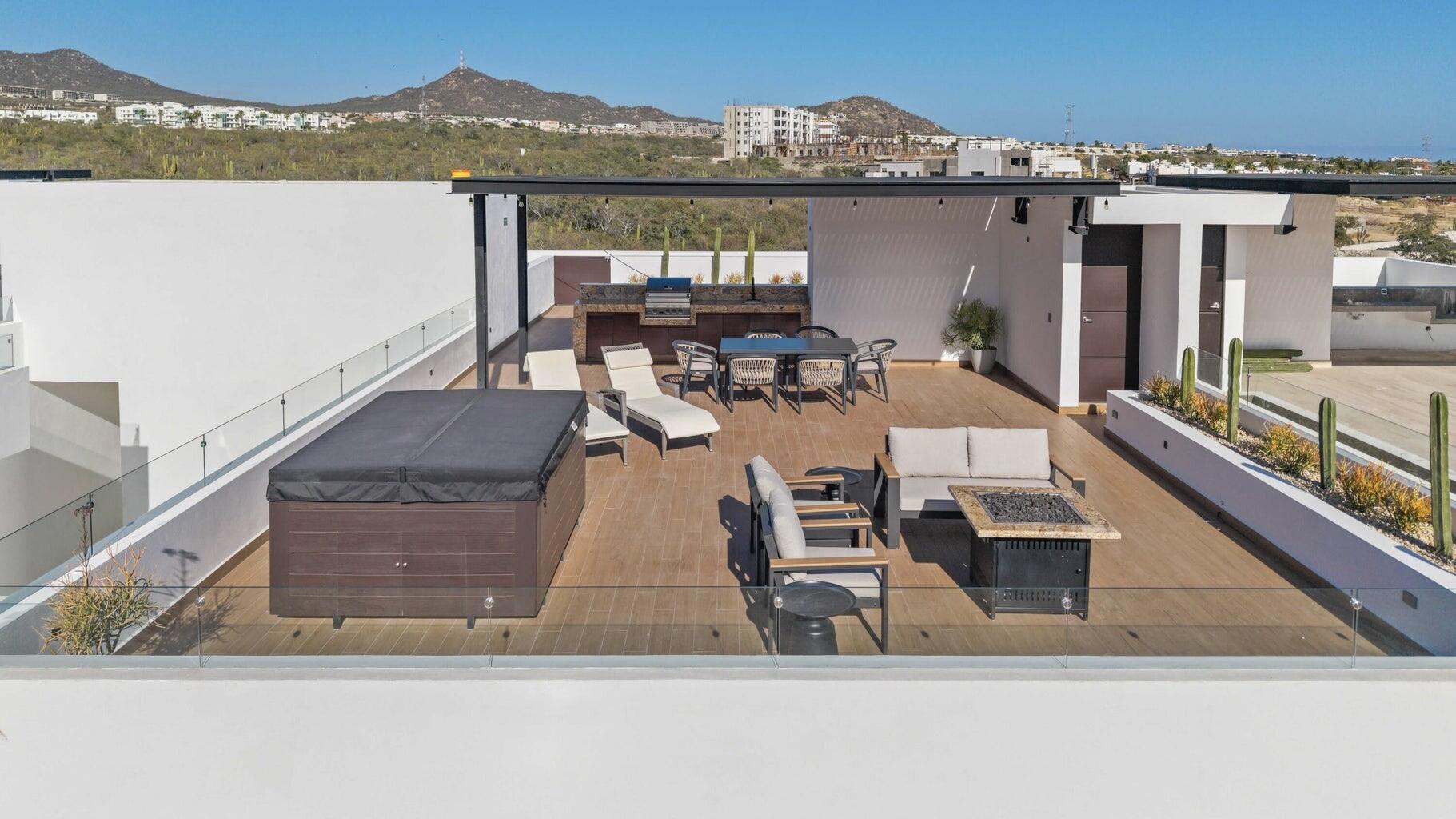 Cabo Luxury Solara Del Mar Why wait for a promise when you can walk into your reality today? This exclusive 3-bedroom Penthouse at Solara del Mar represents the gold standard of ''Blue Chip'' real estate in El Tezal. Boasting a private rooftop designed for the ultimate evening entertainer, this residence offers unobstructed vistas of the iconic Land's End and the shimmering Sea of Cortez. With 100% completed amenities and artisanal craftsmanship throughout, this is a turn-key legacy investment. Whether you are looking for a high-yield rental asset or a sophisticated family retreat in the Cabo Corridor, this penthouse delivers unrivaled certainty and lifestyle. Your Cabo journey doesn't start next for sale