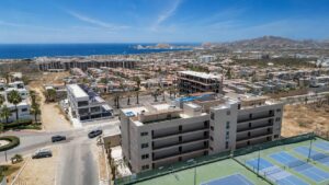 Cabo Luxury Balena Smart coastal living meets modern comfort at Balena Los Cabos. This low-density development with only 24 residences offers spacious 3-bedroom condos designed for comfortable living and strong investment potential in one of Cabo's fastest-growing areas.Ready to move in and fully completed, these modern residences feature quality finishes, open layouts, underground parking with elevator access, and spectacular ocean and Arch – 303 Bahia de las Palmas, San Jose del Cabo, BS