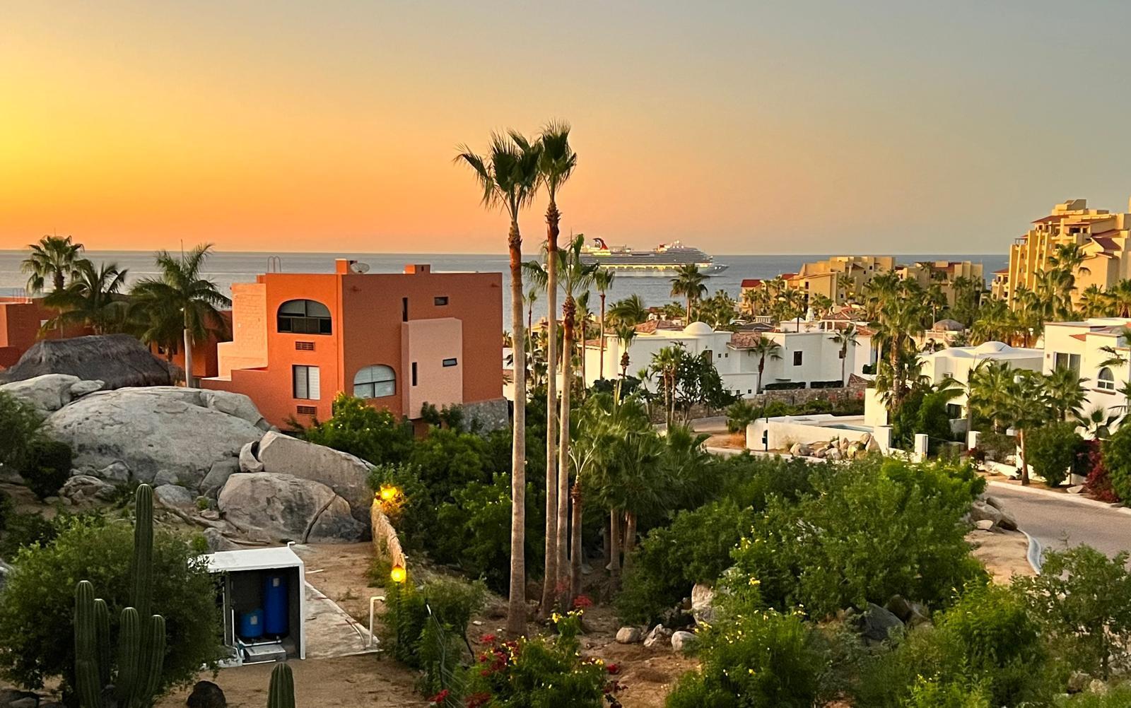 Cabo Luxury Plaza Calafia Plaza Calafia Condos...This exceptional property situated in the desirable area of Cabo Bello community in the Corridor of Cabo San Lucas. Walk to the beach! Ideally located just steps from Cabo Bello Cove Beach, one of the few swimmable beaches in the area and also perfect for snorkeling.The Gardens at Calafia Condominiums are truly authentic as they preserve Baja´s endemic vegetation while blending it with vibrant colorful flowers, creating a uniquely attractive landscape. This Condo is on second level of the building, consists of two bedrooms and two full bathrooms, a terrace, living room, large and equipped kitchen.The amenities within the complex are designed to be truly enjoyed by its residents; it consists of two pools, the family - friendly pool is perfect for both children – Cabo Bello, Cabo Corridor, BS