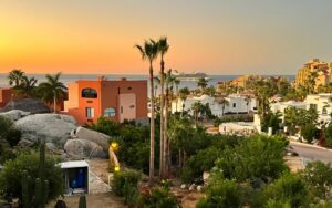 Cabo Luxury Plaza Calafia Plaza Calafia Condos...This exceptional property situated in the desirable area of Cabo Bello community in the Corridor of Cabo San Lucas. Walk to the beach! Ideally located just steps from Cabo Bello Cove Beach, one of the few swimmable beaches in the area and also perfect for snorkeling.The Gardens at Calafia Condominiums are truly authentic as they preserve Baja´s endemic vegetation while blending it with vibrant colorful flowers, creating a uniquely attractive landscape. This Condo is on second level of the building, consists of two bedrooms and two full bathrooms, a terrace, living room, large and equipped kitchen.The amenities within the complex are designed to be truly enjoyed by its residents; it consists of two pools, the family - friendly pool is perfect for both children – Cabo Bello, Cabo Corridor, BS