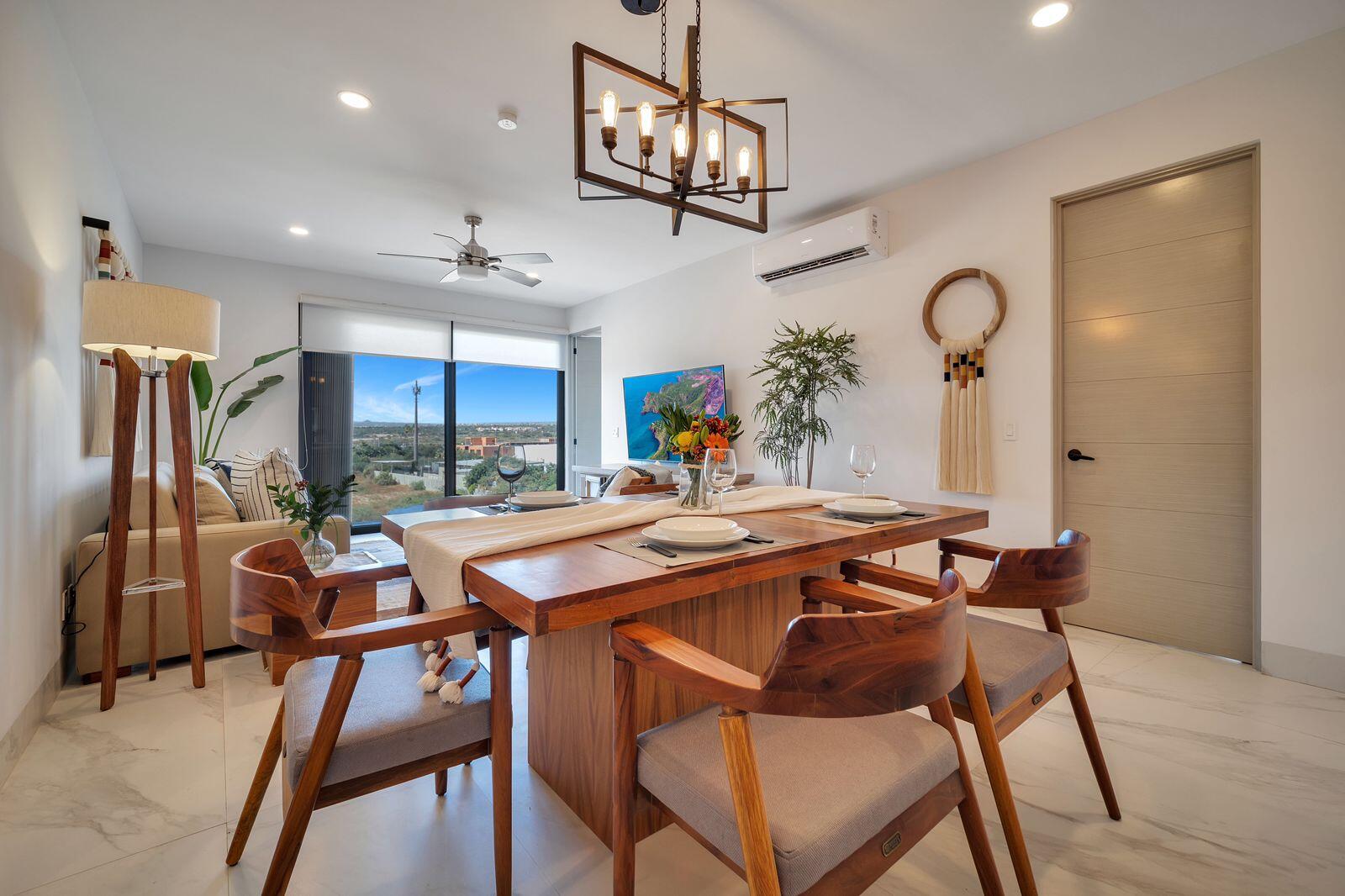 Cabo Luxury Amaterra Exceptional PH Corner in Amaterra. Experience one of the finest residences in Amaterra Cabo San Lucas. This beautifully upgraded 2-bedroom, 2-bathroom Penthouse Corner Unit offers an exceptional combination of location, privacy, style, and investment potential. Situated on the top floor in the premier corner location within the community, this residence enjoys open – Amaterra, Cabo Corridor, BS