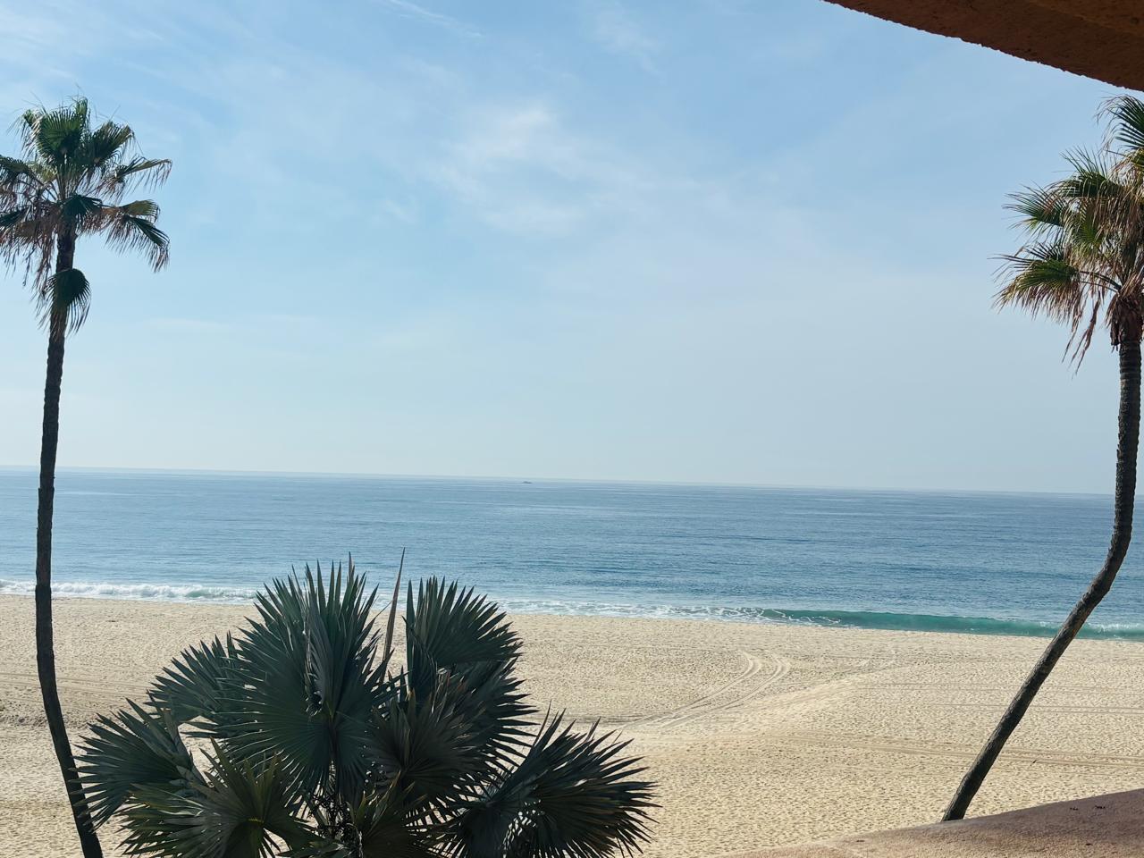 Cabo Luxury La Jolla Experience the ultimate beachfront lifestyle in this stunning third-floor penthouse at La Jolla de Los Cabos, on the world-renowned Costa Azul Beach -- San José del Cabo's finest coastline. This furnished 2-bedroom, 2-bathroom residence boasts soaring high ceilings and a 220 sq ft private terrace where nature puts on a show: watch sea turtles nesting in summer and humpback whales resting with their calves in winter, all from your own balcony. Wake up to breathtaking sunrise – KM 29.5 PASEO LA JOLLA, San Jose del Cabo, BS