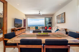 Cabo Luxury Vista Mare Condo for sale at Vista Mare, Cabo San Lucas, located on the third level with ocean and mountain – Lomas Del Tule, San Jose Corridor, BS