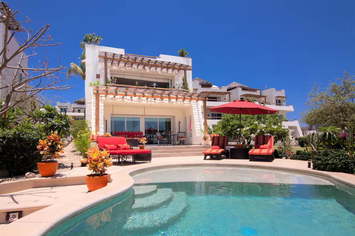 Cabo Luxury La Vista Perched in a spectacular setting with breathtaking panoramic – Pura Vida -Ocean View Home, Cabo Corridor, BS