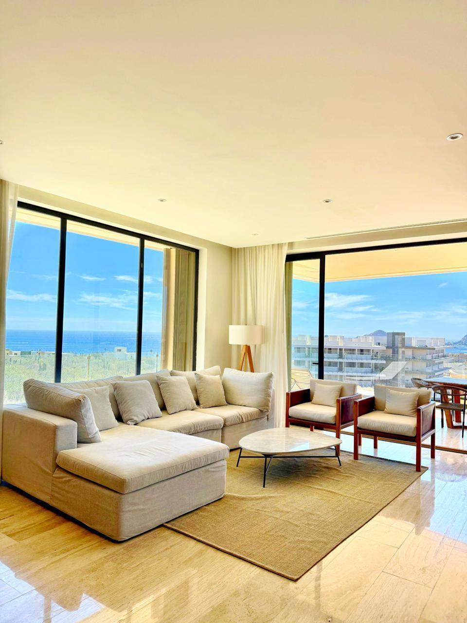 Cabo Luxury Mistiq Los Cabos Experience luxury living in this exclusive 3-bedroom condominium featuring 3 full bathrooms and 1 half bathroom, offered fully furnished and equipped for your comfort and convenience.Enjoy spacious interiors, high-quality finishes, and breathtaking panoramic – Salomon De La Cruz Perez, Cabo Corridor, BS